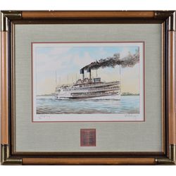 Robert McGreevy, Hand Colored Lithograph