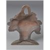 Image 2 : Antique Cast Iron Flower Form Doorstop