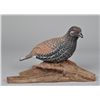 A Fine Carved and Painted Wood Partridge