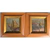 Pr. Of Antique European Paintings on Board