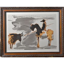  Before the Thrust  After Picasso Silkscreen Litho