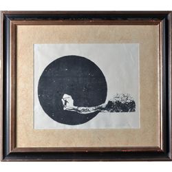 B. Goninski, Abstract Lithograph on Paper