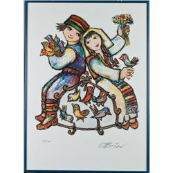 Jovan Obican Limited Edition Lithograph