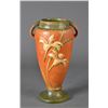 Image 1 : A Large Roseville Lily of the Valley Handled Vase