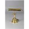 An Adjustable Brass Bankers Lamp