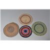 (4) American Woven Mats