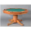 Image 1 : A Fine Octagon Wooden Games Table and Chairs