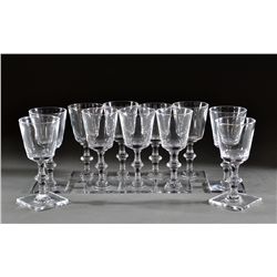 (11) Steuben Wine Glasses