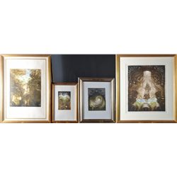 (4) Barbara Rosiak Contemporary Mezzotints