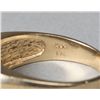 Image 3 : Men's 14K Gold & Champagne Diamond Ring
