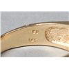 Image 4 : Men's 14K Gold & Champagne Diamond Ring
