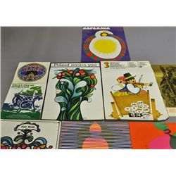 Grouping of (10) Polish Advertising Posters