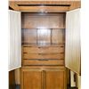Image 2 : Pr. Of Baker ® Walnut Neoclassical Wardrobes