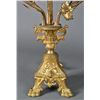 Image 2 : Fine Pair of Gilt Bronze and Enameled Candelabras