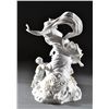 Image 3 : A Capodimonte Porcelain Figural Centerpiece