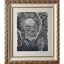 Stefan Mrowzewski, Woodblock Print