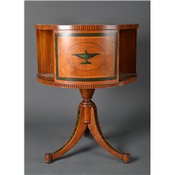 A Royal Furniture Adams Style Revolving Bookstand