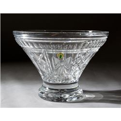 A Waterford Millenium Pedestal Bowl