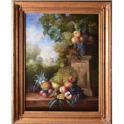 Signed Schroter, Oil Painting on Canvas