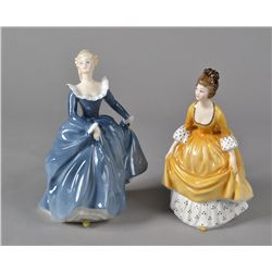 (2) Royal Doulton Retired Figurines