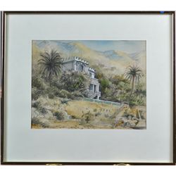 Edgar Yeaser, Mixed Media on Paper