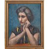 Image 1 : Poss. WPA Oil Painting on Canvas Laid on Board