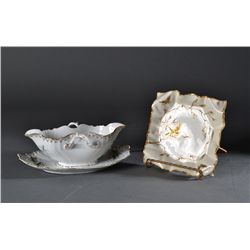 (2) Pieces Porcelain Including Etienne & Fils