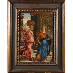 Old Masters Style Oil Painting on Wood Panel