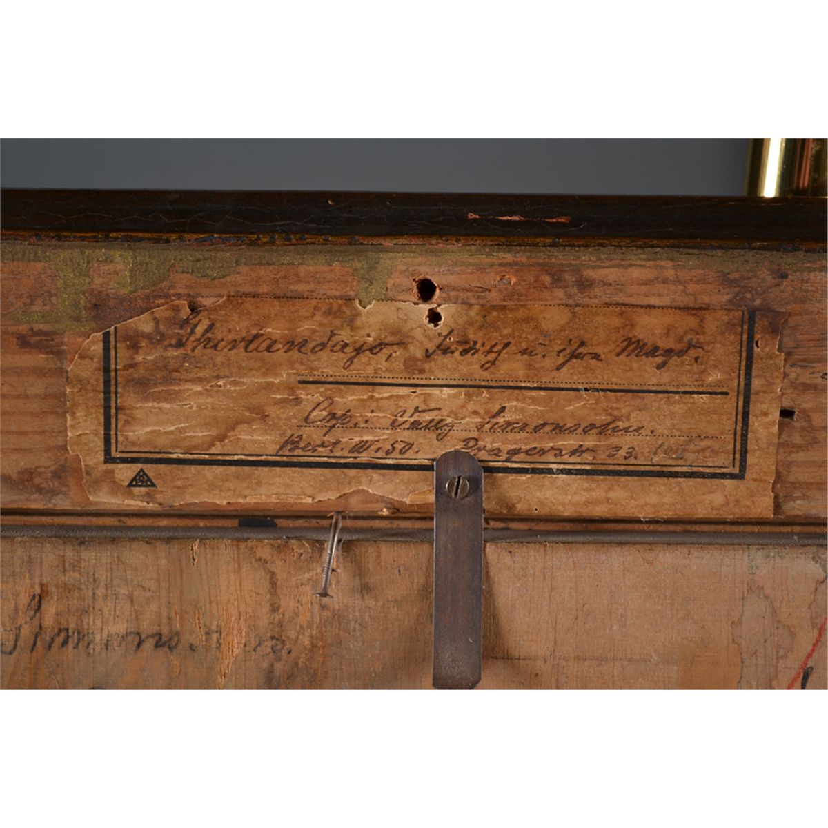 Old Masters Style Oil Painting on Wood Panel