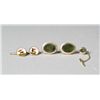 Image 1 : (2) Pairs of Jade & Enamel Cufflinks