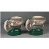 Image 2 : (2) Royal Doulton "The Poacher" Large Toby Mugs
