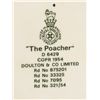 Image 3 : (2) Royal Doulton "The Poacher" Large Toby Mugs