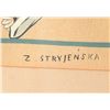 Image 4 : (3) Z. Stryjenska Guache Paintings
