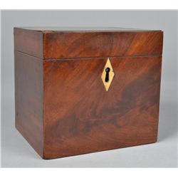 An English Mahogany Tea Box