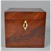 Image 2 : An English Mahogany Tea Box