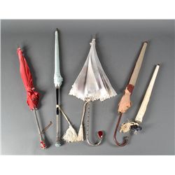 (5) Art Deco Parasols