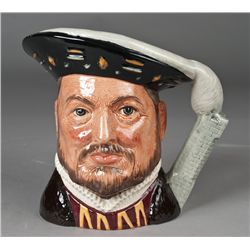Royal Doulton "Henry VIII" Large Toby Mug