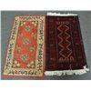 Image 1 : (2) Small Iranian Wool Carpets