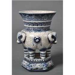 Frederick Cooper Crackle Glazed Vase