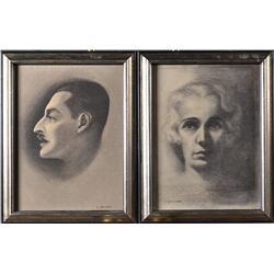 Pr. Of E. Potocha Charcoals on Paper