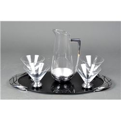 Lenox (6) Piece Art Deco Beverage Set