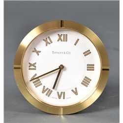 A Fine Tiffany & Co. Brass Alarm Clock