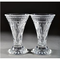 Pr. Of Waterford Crystal Vases