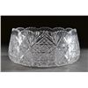 Image 1 : A Fine Cut Crystal Serving Bowl