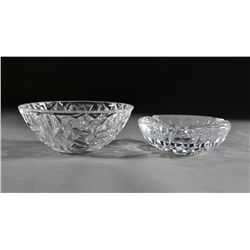 (2) Pieces Tiffany and Co. Glass