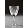 Image 2 : (17) Etched Wine Glass