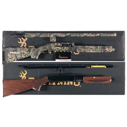 Two Boxed Browning Shotguns
