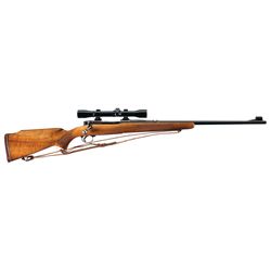 Pre 64 Winchester Model 70 Bolt Action Rifle with Scope