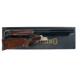 Engraved Browning Citori XT Trap Over/Under Shotgun with Box