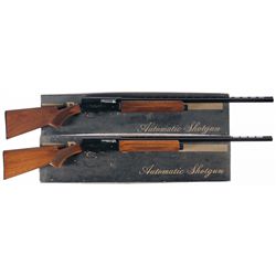 Collectors Lot of Two Browning A-5 Semi Automatic Shotguns